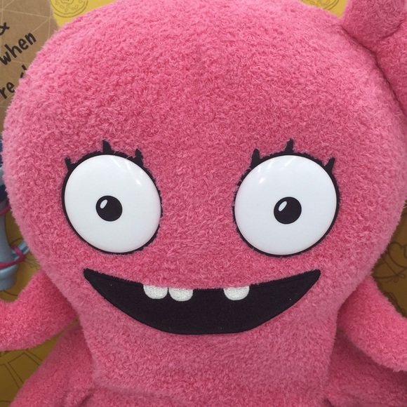 Ugly Dolls Dance Moves Moxy 50+ Sounds Phrases Pink Plush Talking Toy - Picture 4 of 13